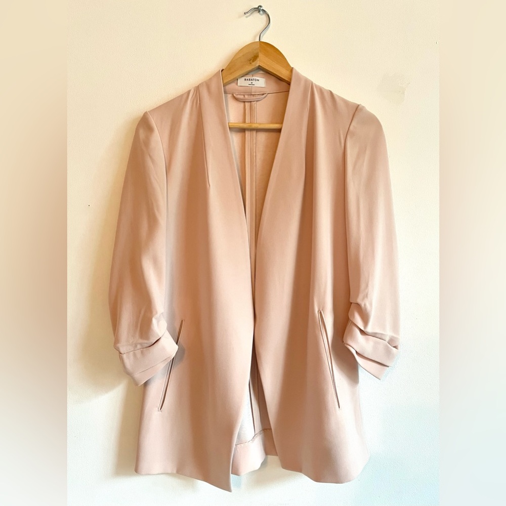 Babaton power hip blazer (prima pink - XS)